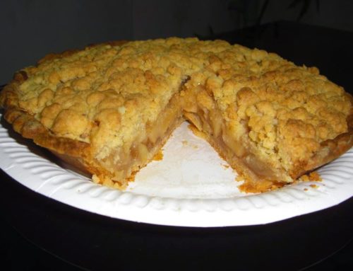 Apple crumble
