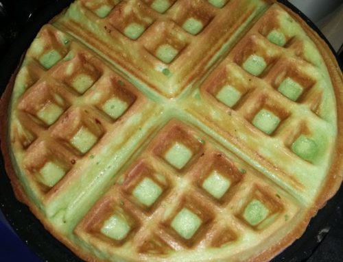 Pandan Waffles – by Joey Foo