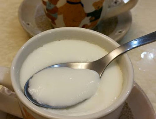 Dessert – Steamed Egg White with Hokkaido Milk (蛋白炖北海道牛奶) –