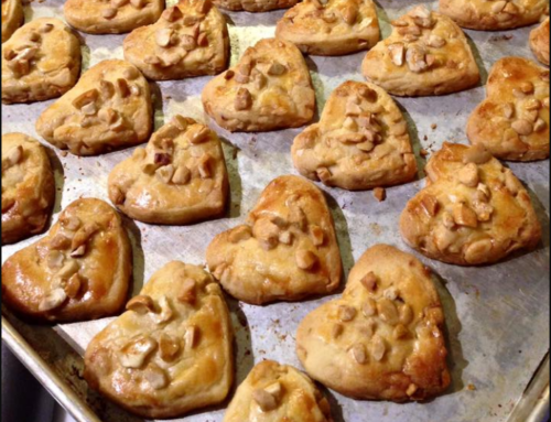 Instant Custard Almond Cookies