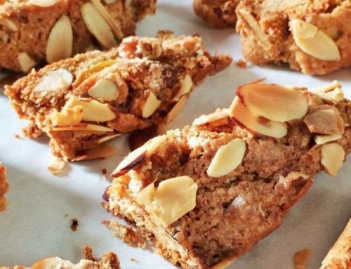 Almond Apricot Biscotti- by Pauline Wong‎