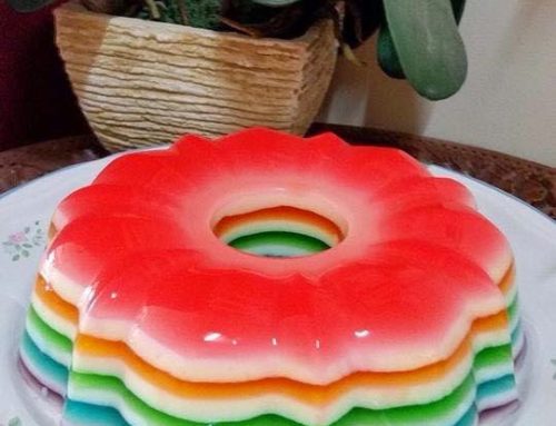 Rainbow jelly by Enny Yap
