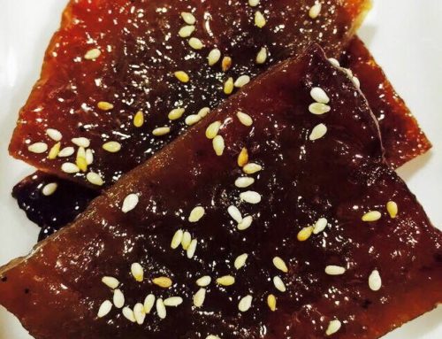 Home make bak kwa 肉干 – By Fiona Lau